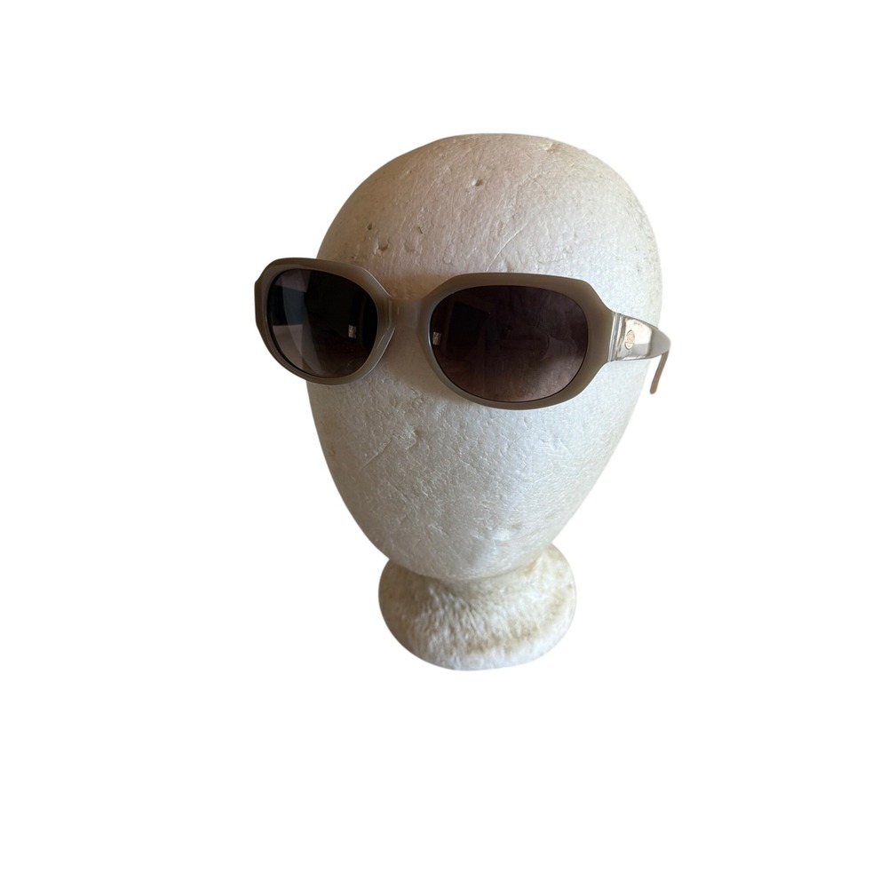 Fossil Sunglasses Taupe Hannah Geometric Mosaic Interior Rectangular Shades